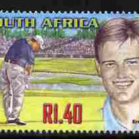 South Africa 2001 Sporting Heroes - Ernie Els (golf) 1r40 unmounted mint SG 1248