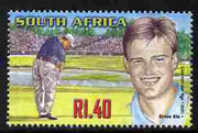 South Africa 2001 Sporting Heroes - Ernie Els (golf) 1r40 unmounted mint SG 1248