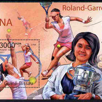 Guinea - Bissau 2011 Li Na (tennis) perf m/sheet unmounted mint