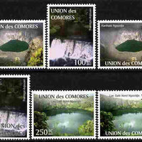 Comoro Islands 2011 Tourism perf set of 6 values unmounted mint