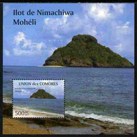 Comoro Islands 2011 Tourism perf m/sheet (Ilot de Nimachiwa Moheli) unmounted mint