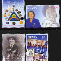 Nevis 2004 50th Anniversary of Nevis Girl Guides perf set of 4 unmounted mint SG 1832-35