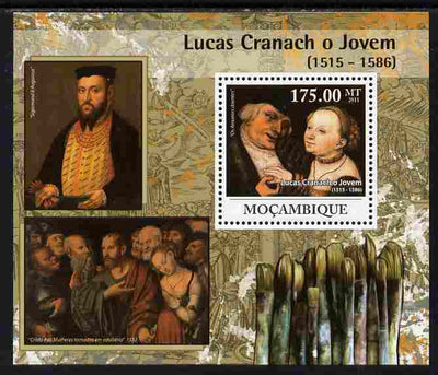 Mozambique 2011 Lucas Cranach the Younger perf s/sheet unmounted mint Michel BL 435