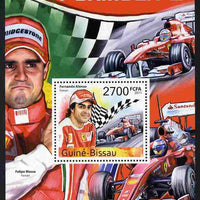 Guinea - Bissau 2011 Formula 1 - Fernando Alonso perf s/sheet unmounted mint