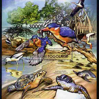 Togo 2011 Ecosystem of Africa - Animals of the East Mangrove perf s/sheet unmounted mint