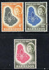 Barbados 1962 Scouts Golden Jubilee set of 3 unmounted mint, SG 309-11