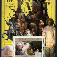 Guinea - Conakry 2011 History of Art - Baroque Art perf m/sheet unmounted mint