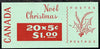 Canada 1968 Christmas $1.00 booklet (Phosphor) SB 65a