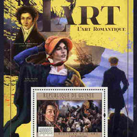 Guinea - Conakry 2011 History of Art - Romantic Art perf s/sheet unmounted mint