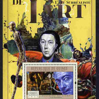 Guinea - Conakry 2011 History of Art - Surrealist Art perf s/sheet unmounted mint