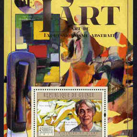 Guinea - Conakry 2011 History of Art - Abstract Art perf s/sheet unmounted mint