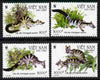 Vietnam 2005 WWF - Banded Civet perf set of 4 unmounted mint