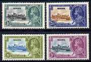 Malta 1935 KG5 Silver Jubilee set of 4 mounted mint, SG 21-13