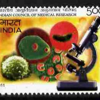 India 2011 Council of Medical Research 5r unmounted mint