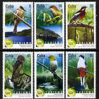 Cuba 2011 Tourism - Birds perf set of 6 unmounted mint