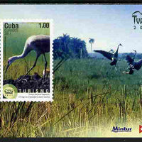 Cuba 2011 Tourism - Birds perf m/sheet unmounted mint