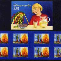 Aland Islands 2005 Walpurgis Night 4.00 Euro self-adhesive booklet complete and fine SG SB16