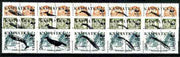 Kamchatka Republic - WWF Whales opt set of 15 values, each design opt'd on pair of Russian defs unmounted mint (Total 30 stamps)