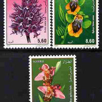 Algeria 1994 Orchids perf set of 3 unmounted mint SG 1140-42