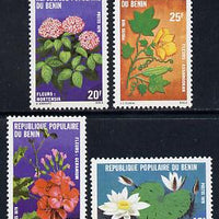 Benin 1979 Flowers set of 4 unmounted mint, SG 736-9