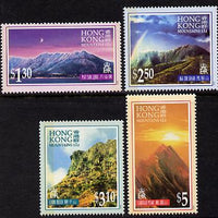 Hong Kong 1996 Mountains set of 4 unmounted mint SG 837-40