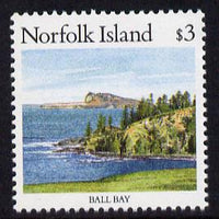 Norfolk Island 1987 Ball Bay $3 unmounted mint SG 419