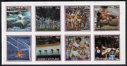 Gairsay 1984 Los Angeles Olympic Games imperf,set of 8 values (11p to 44p) unmounted mint