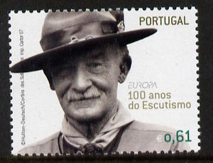 Portugal 2007 Europa - Centenary of Scouting 61c unmounted mint SG 3450