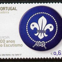 Portugal - Madeira 2007 Europa - Centenary of Scouting 61c unmounted mint SG 389