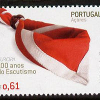 Portugal - Azores 2007 Europa - Centenary of Scouting 61c unmounted mint SG 624