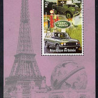 Guinea - Conakry 1998 Events of the 20th Century 1940-1949 Launch of Land Rover perf souvenir sheet unmounted mint. Note this item is privately produced and is offered purely on its thematic appeal