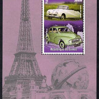 Guinea - Conakry 1998 Events of the 20th Century 1940-1949 Austin A90 & Morris Minor perf souvenir sheet unmounted mint. Note this item is privately produced and is offered purely on its thematic appeal