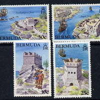 Bermuda 1982 Historic Forts perf set of 4 unmounted mint SG 453-6