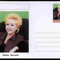 Palatine (Fantasy) Personalities - Debbie Reynolds (actress) postal stationery card unused and fine