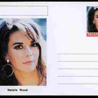 Palatine (Fantasy) Personalities - Natalie Wood (actress) postal stationery card unused and fine