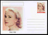 Palatine (Fantasy) Personalities - Grace Kelly (actress) postal stationery card unused and fine