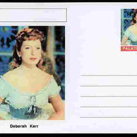 Palatine (Fantasy) Personalities - Deberah Kerr (actress) postal stationery card unused and fine