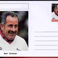 Palatine (Fantasy) Personalities - Sam Torrance (golf) postal stationery card unused and fine