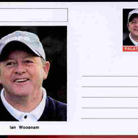 Palatine (Fantasy) Personalities - Ian Woosnam (golf) postal stationery card unused and fine