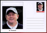 Palatine (Fantasy) Personalities - Ian Woosnam (golf) postal stationery card unused and fine