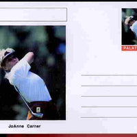 Palatine (Fantasy) Personalities - JoAnne Carner (golf) postal stationery card unused and fine