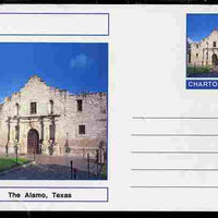 Chartonia (Fantasy) Landmarks - The Alamo, Texas postal stationery card unused and fine