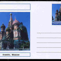 Chartonia (Fantasy) Landmarks - The Kremlin, Moscow postal stationery card unused and fine