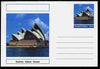 Chartonia (Fantasy) Landmarks - Sydney Opera House postal stationery card unused and fine