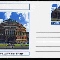 Chartonia (Fantasy) Landmarks - Royal Albert Hall, London postal stationery card unused and fine