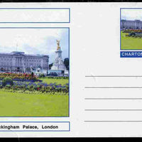 Chartonia (Fantasy) Landmarks - Buckingham Palace, London postal stationery card unused and fine