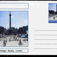 Chartonia (Fantasy) Landmarks - Trafalgar Square, London postal stationery card unused and fine