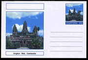 Chartonia (Fantasy) Landmarks - Angkor Wat, Cambodia postal stationery card unused and fine