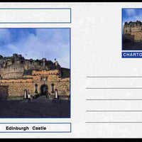 Chartonia (Fantasy) Landmarks - Edinburgh Castle postal stationery card unused and fine