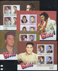 St Vincent 1985 Elvis Presley (Leaders of the World) set of 4 m/sheets unmounted mint (SG MS 1078)